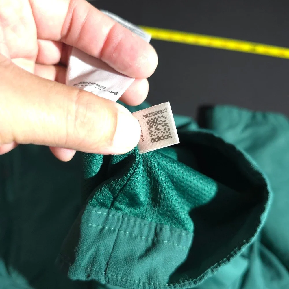 Adidas Windbreaker Jacket Mens Sz XL Team Performance Webber Football Green
